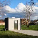 Toaleta automata ecologica Italia Mondovi